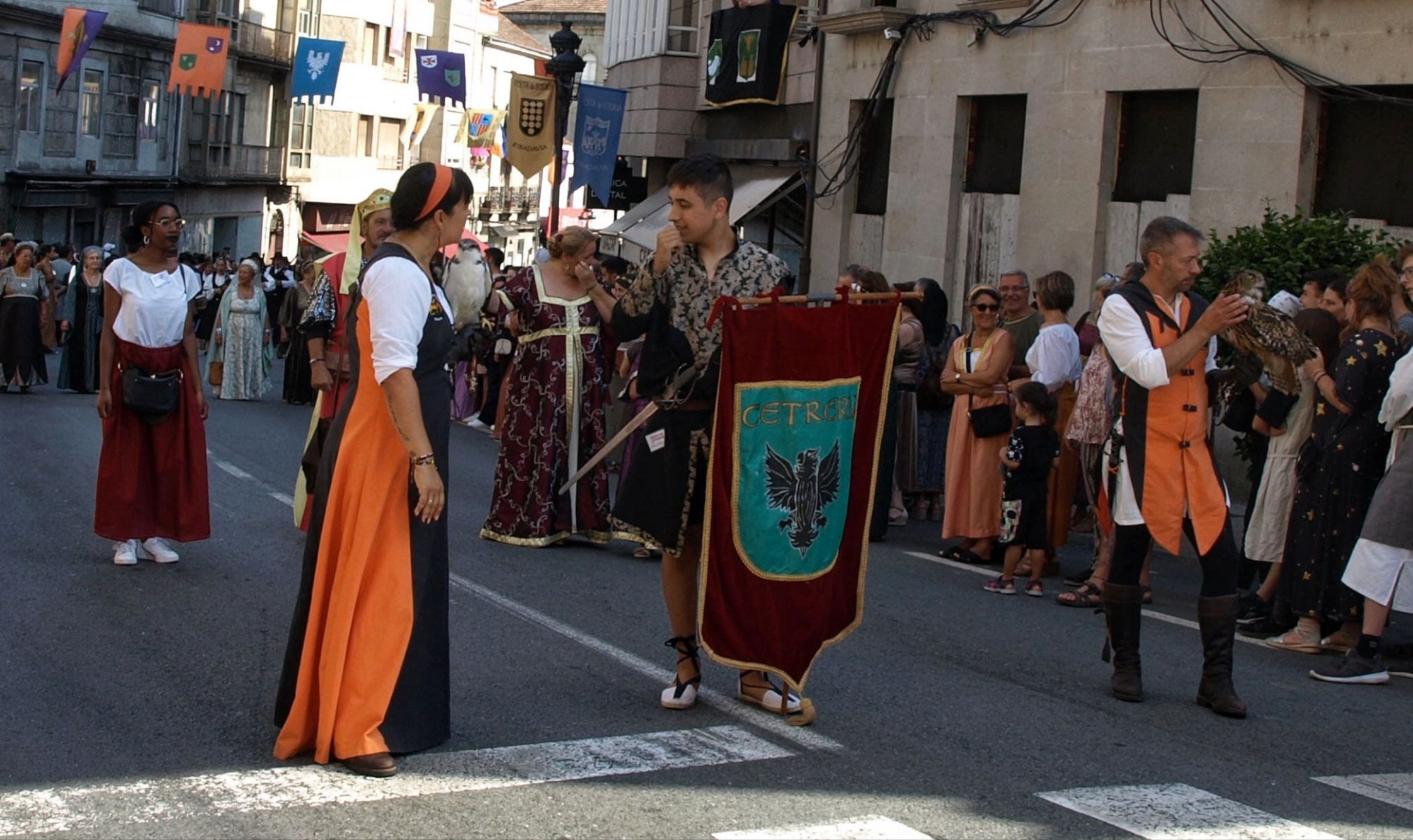Desfile de cetrería